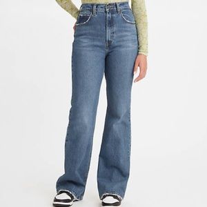 Levi’s high flare jeans
